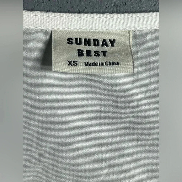 Aritzia Sunday Best Jinx Peplum Blouse - Picture 5 of 6
